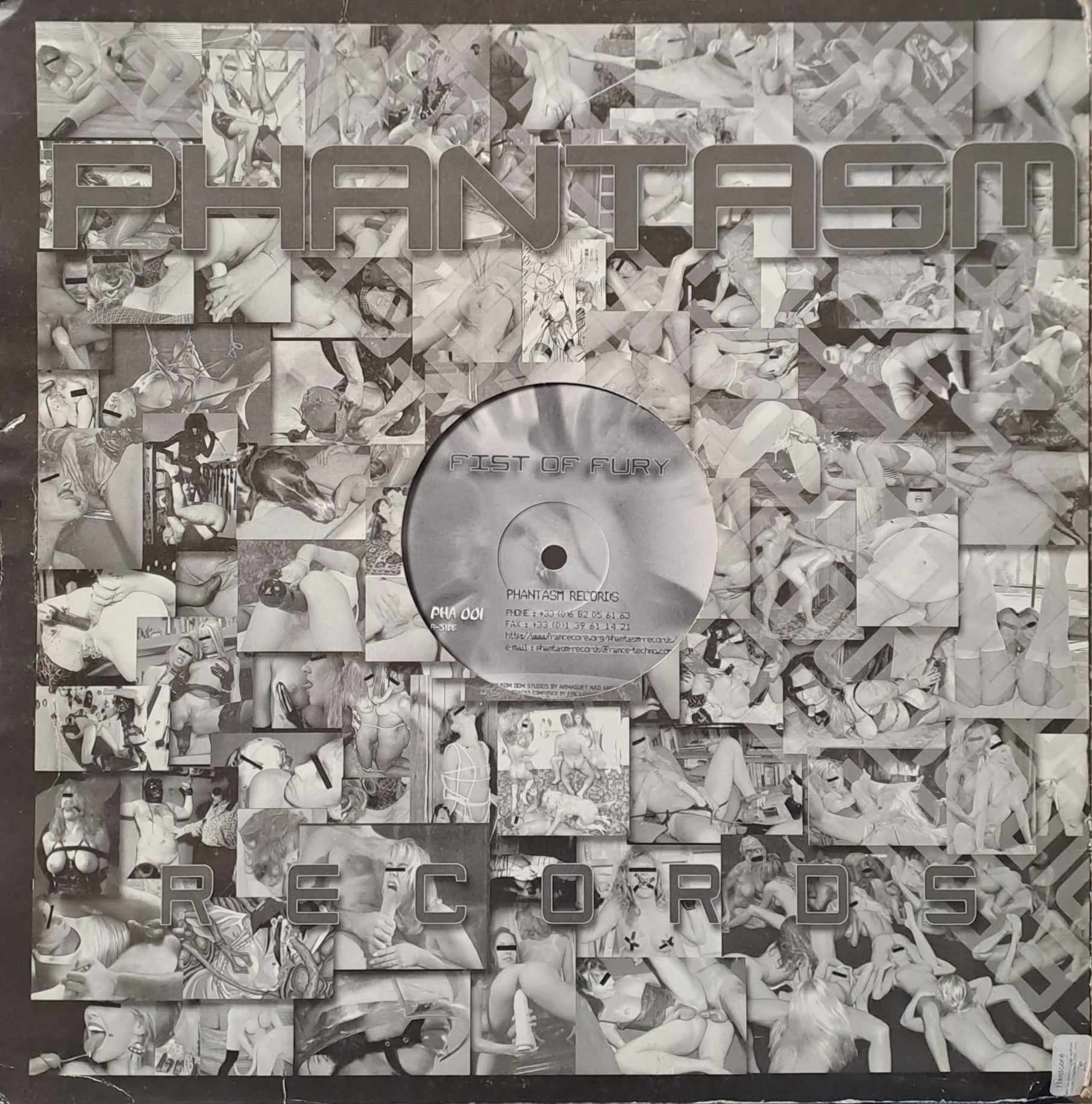 Phantasm Records 001 - vinyle hardcore
